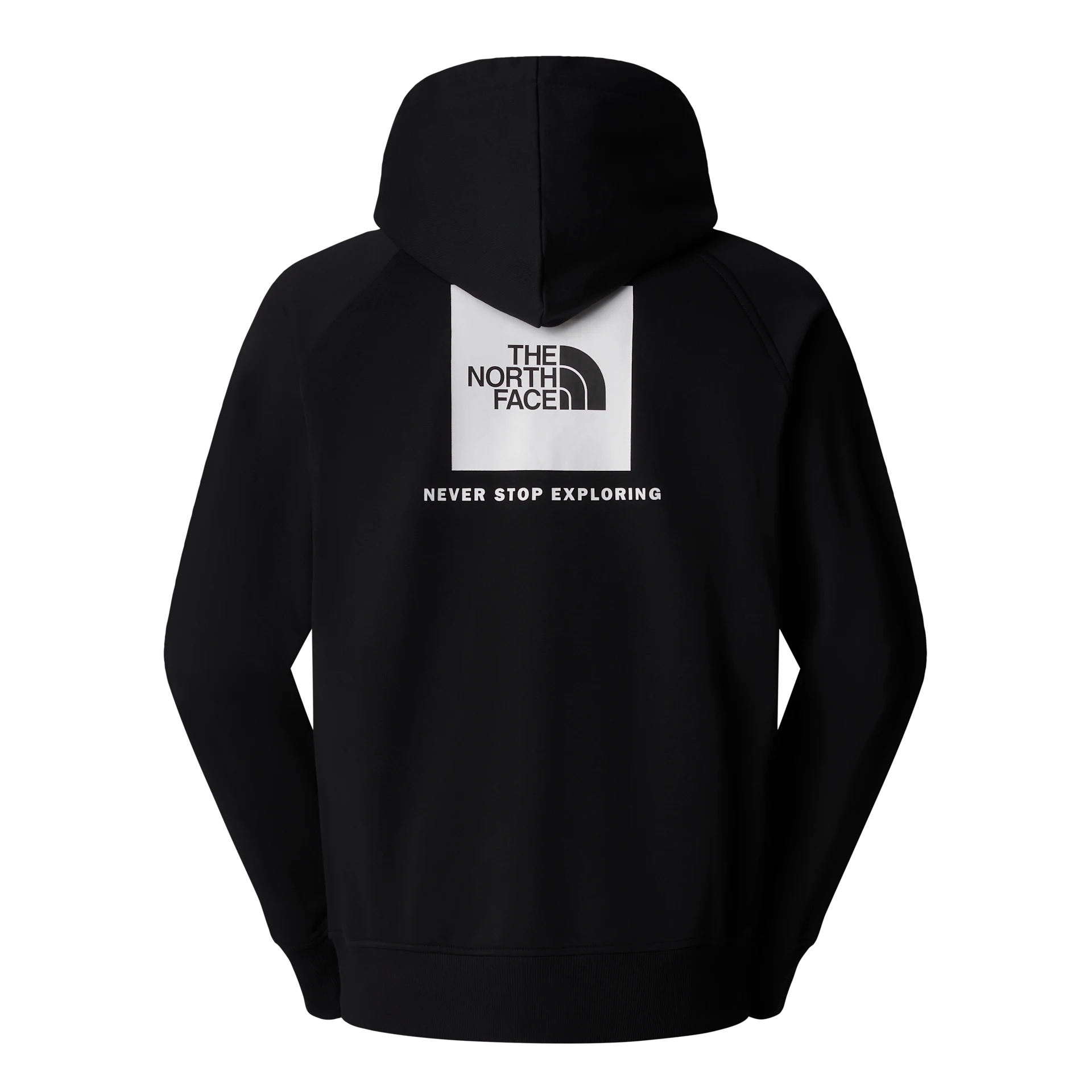 The North Face felpa con cappuccio Rglan NSE BOX nero