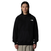 The North Face felpa con cappuccio Rglan NSE BOX nero