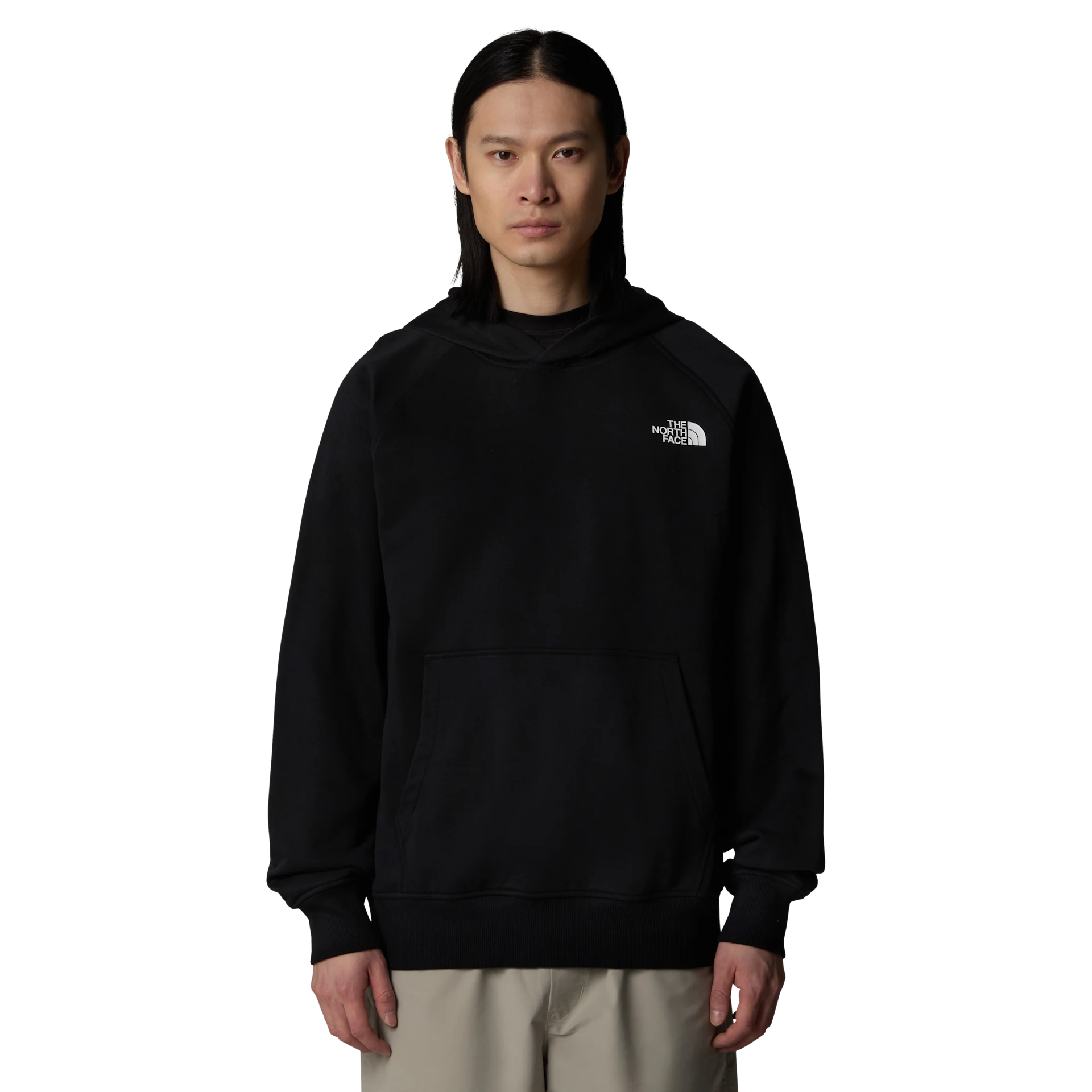 The North Face felpa con cappuccio Rglan NSE BOX nero