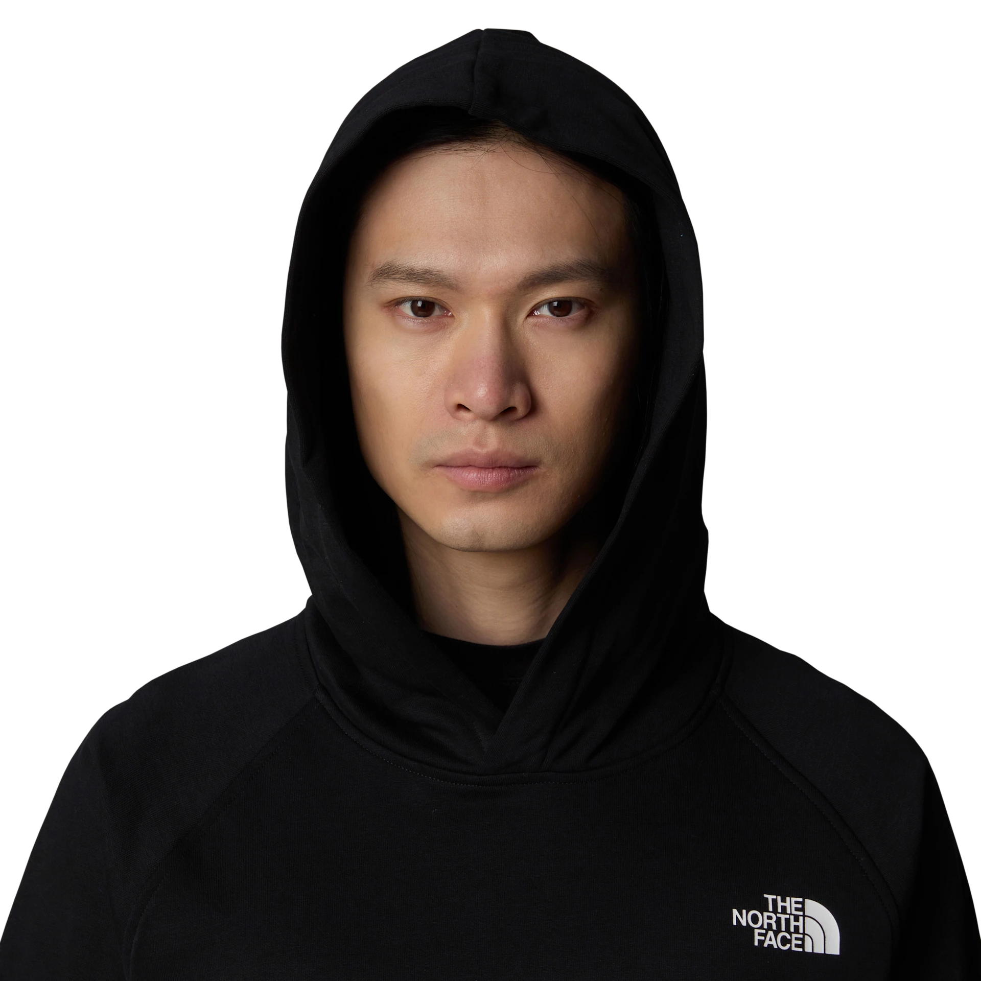 The North Face felpa con cappuccio Rglan NSE BOX nero