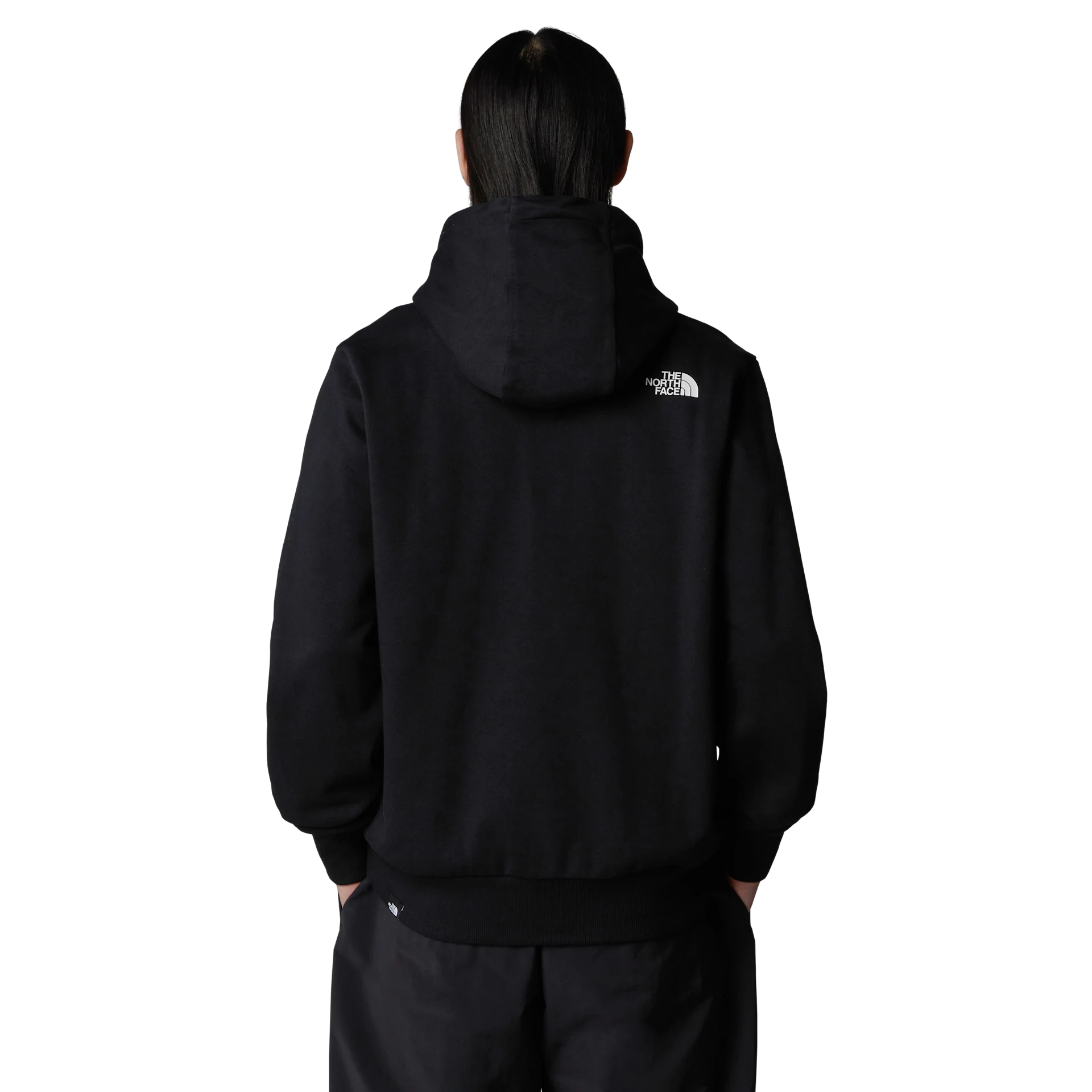 The North Face felpa con cappuccio full zip simple dome nero