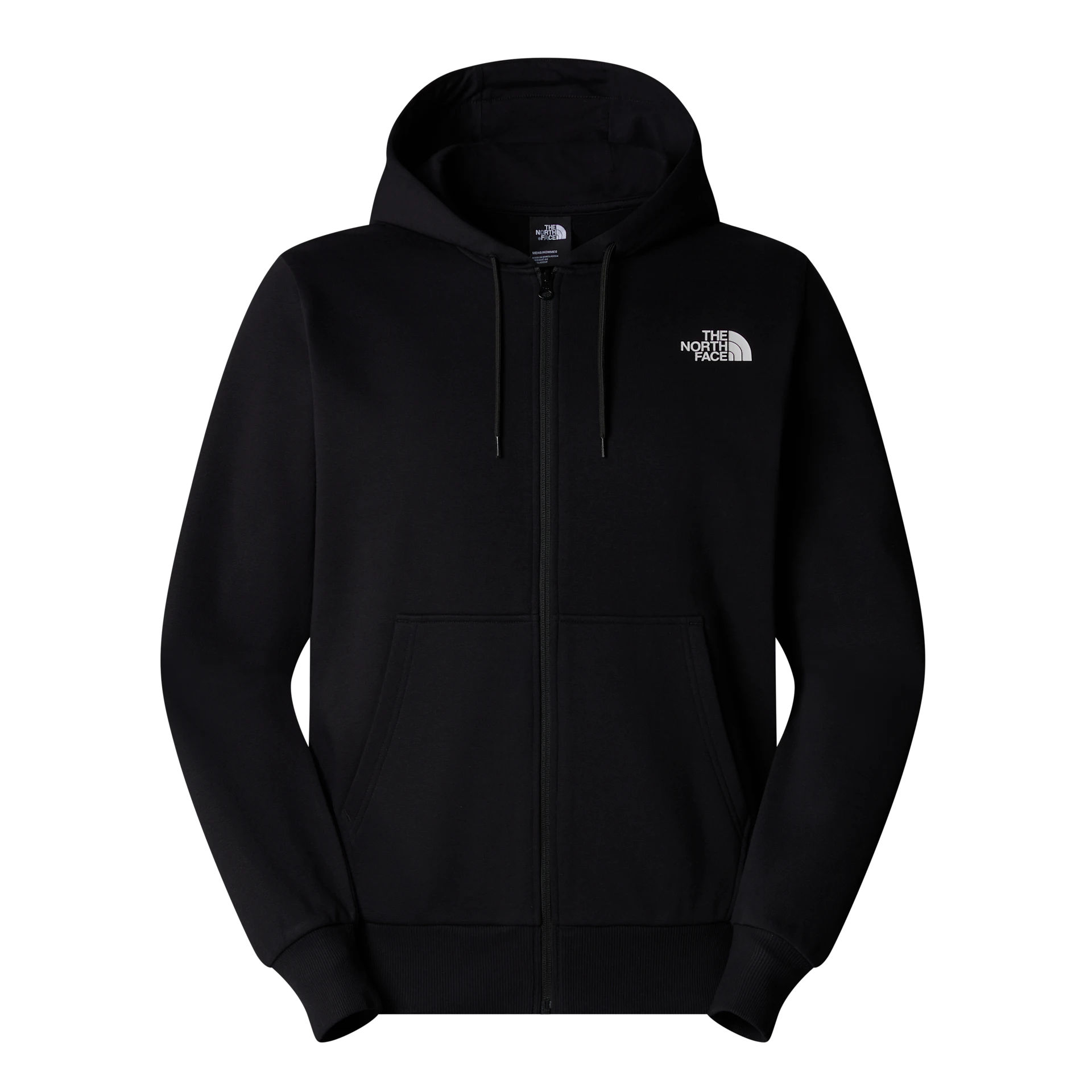 The North Face felpa con cappuccio full zip simple dome nero