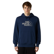 The North Face Felpa con Cappuccio Drew Peak Light Uomo in Misto Cotone Blu Navy