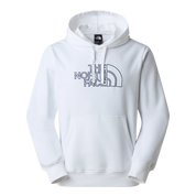 The North Face Felpa con Cappuccio Drew Peak Light Uomo in Misto Cotone Bianco