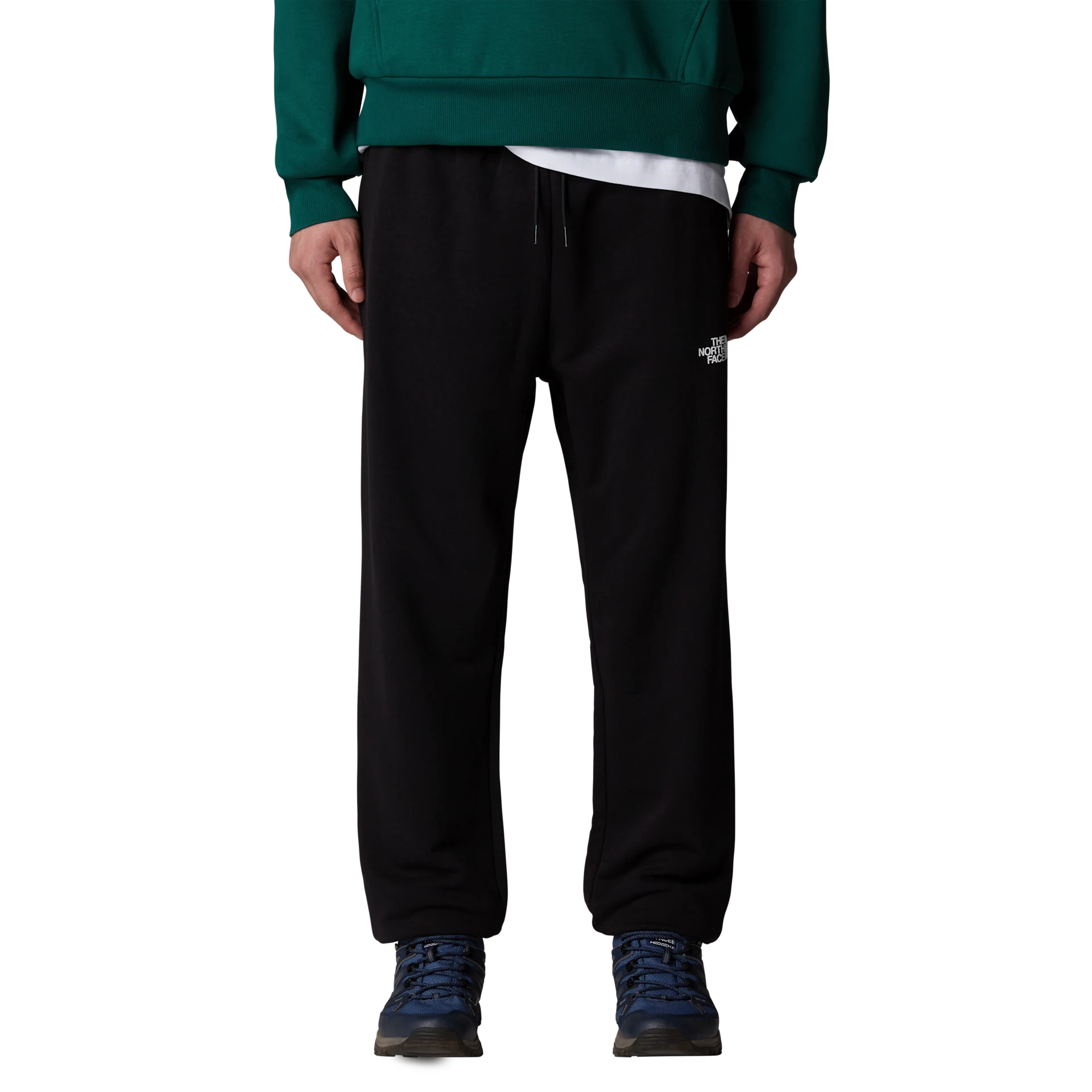 The North Face pantaloni tuta joggers simple dome light regular uomo nero