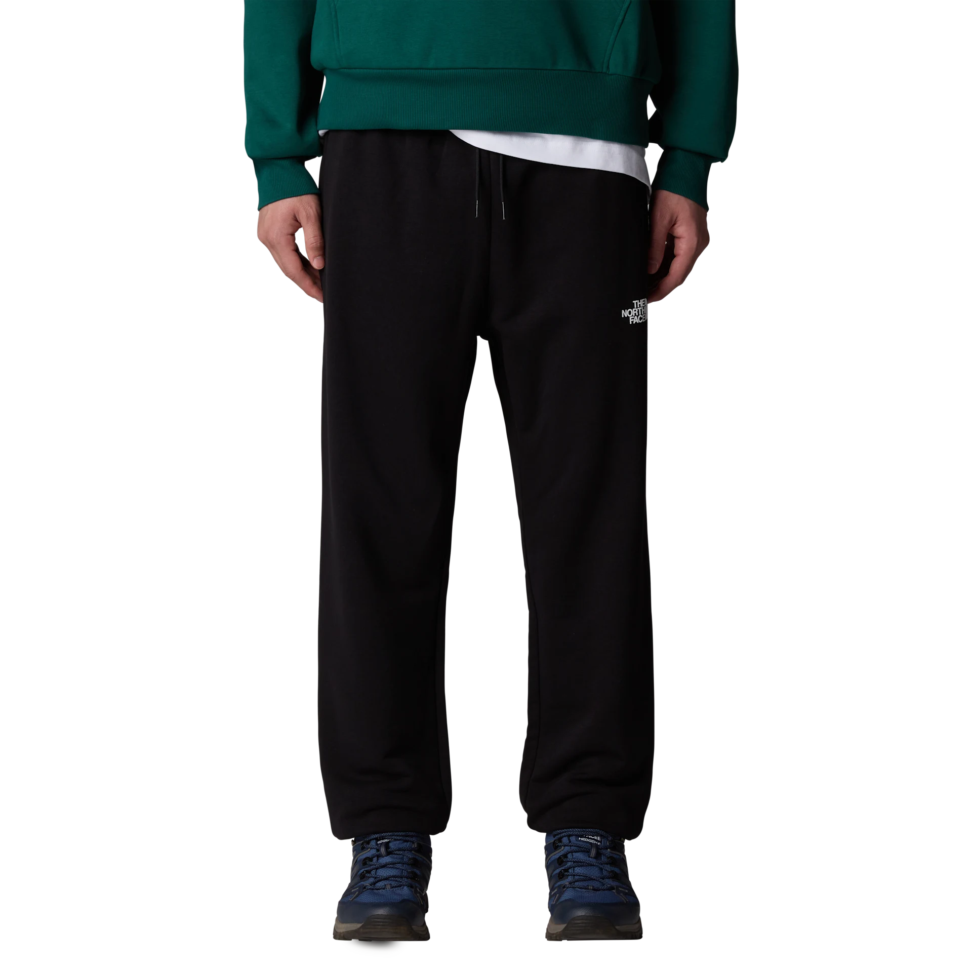 The North Face pantaloni tuta joggers simple dome light regular uomo nero