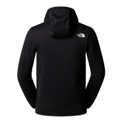 The North Face felpa Pile con cappuccio full zip mountain athletics black nero