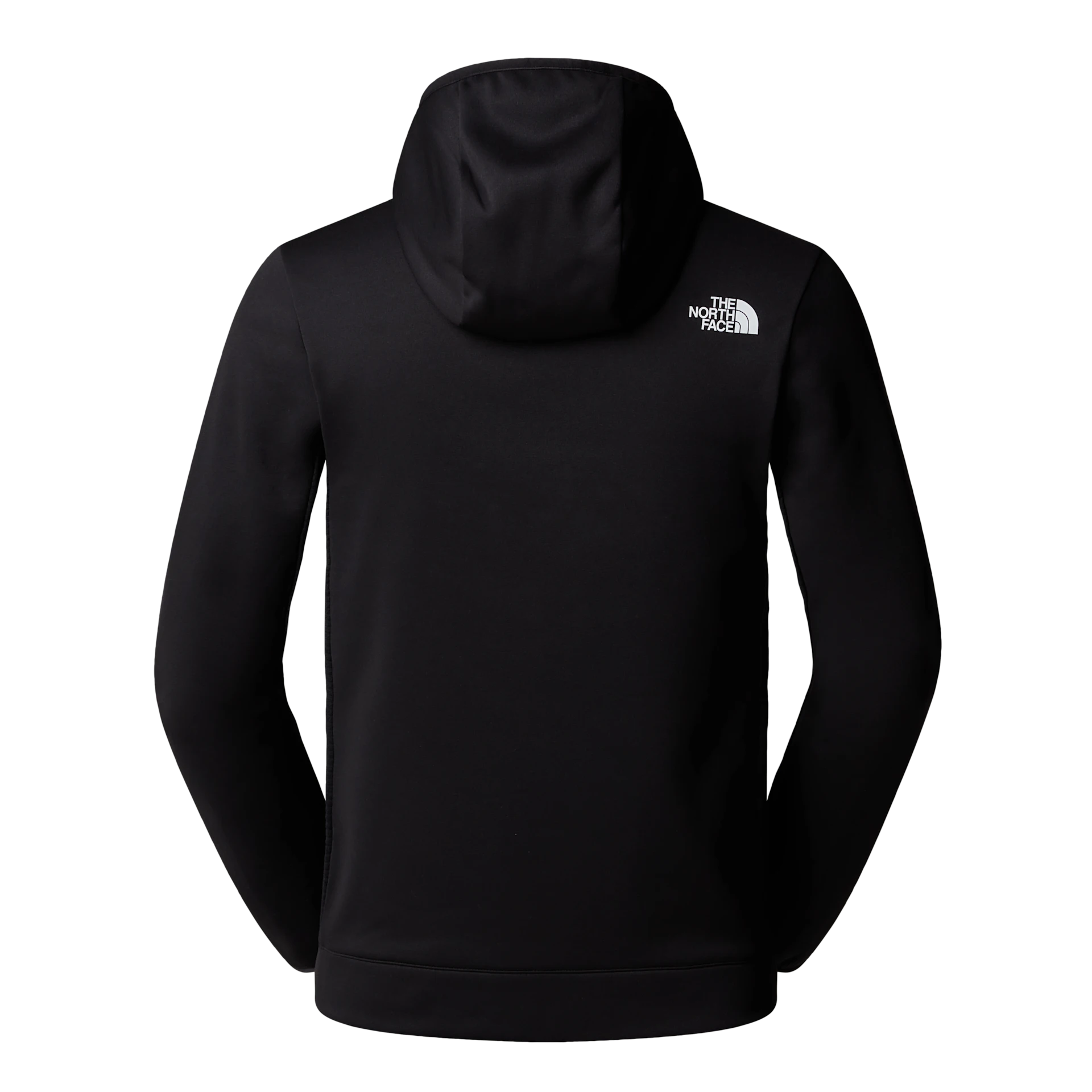 The North Face felpa Pile con cappuccio full zip mountain athletics black nero