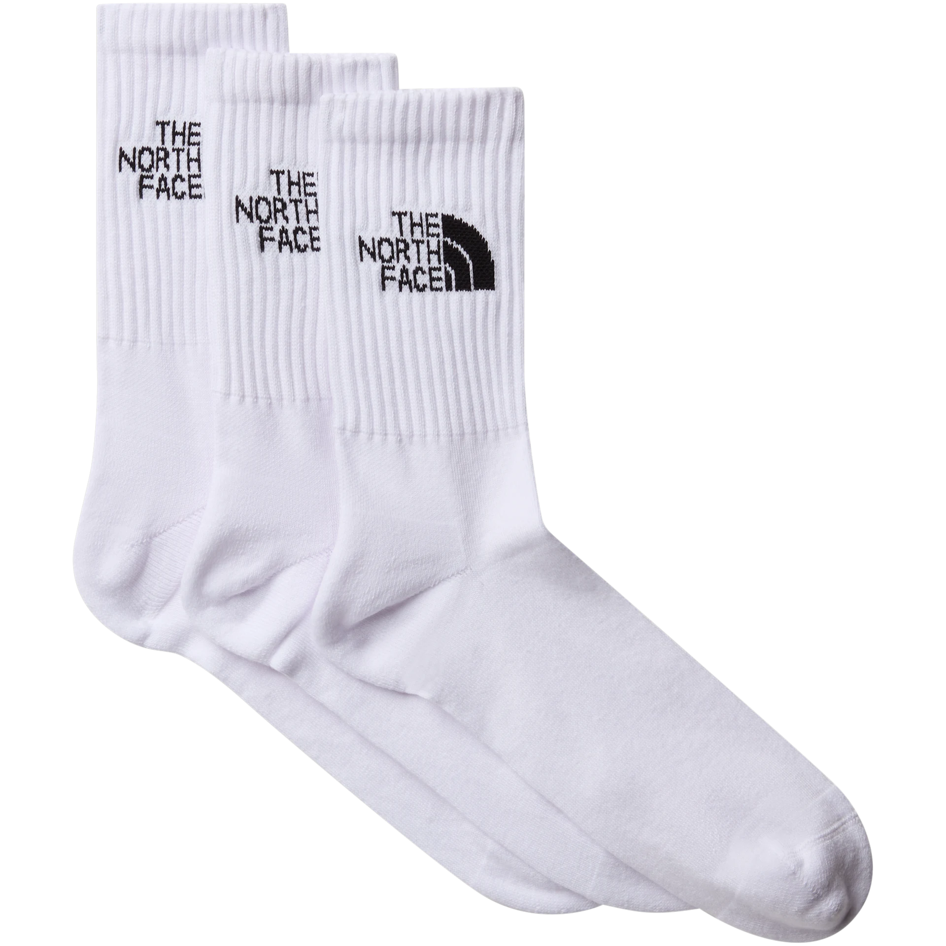The North Face calze pack 3x bianco everyday misto cotone LARGE