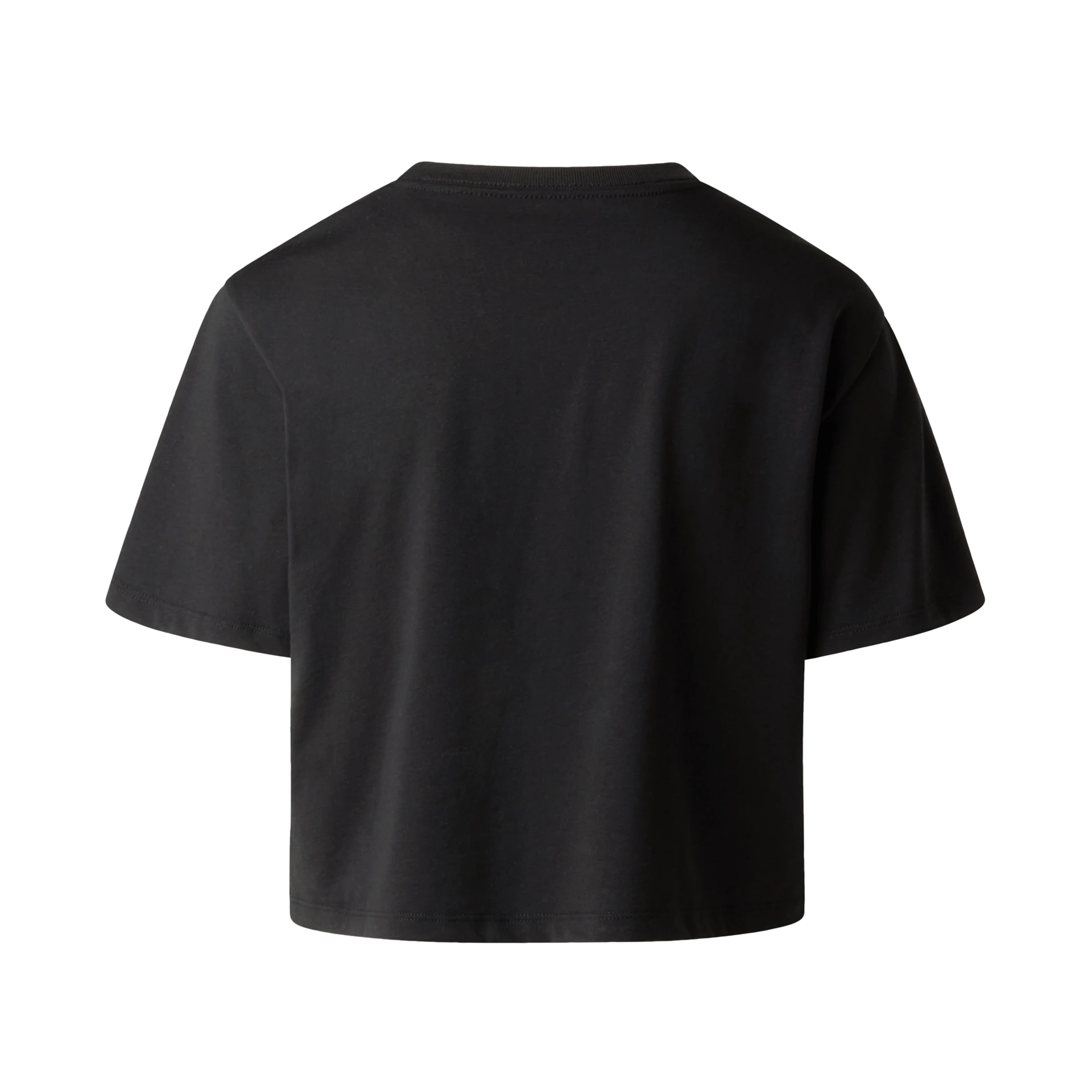 The North Face T-Shirt Donna Evolution Simple Dome Cropped Misto Cotone Nero