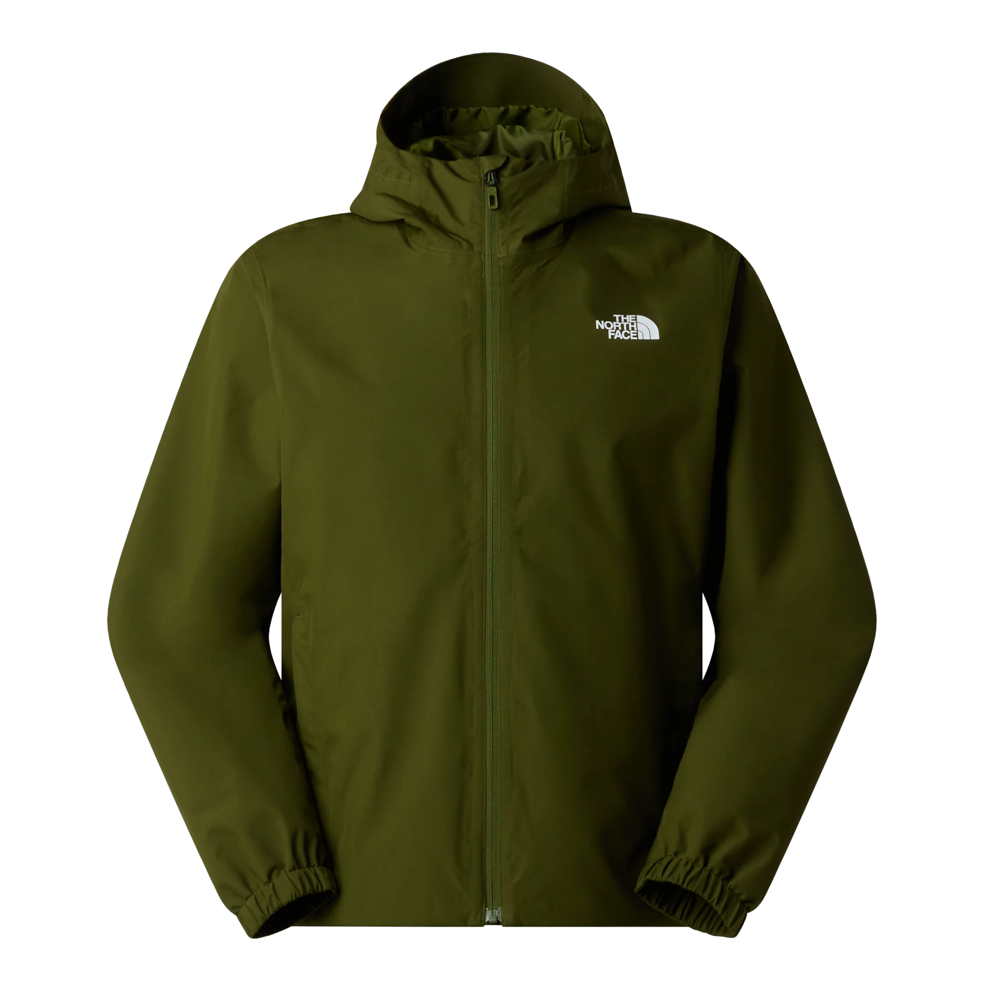 The North Face Giacca Antipioggia Quest DryVent in Poliestere Verde Foresta Uomo