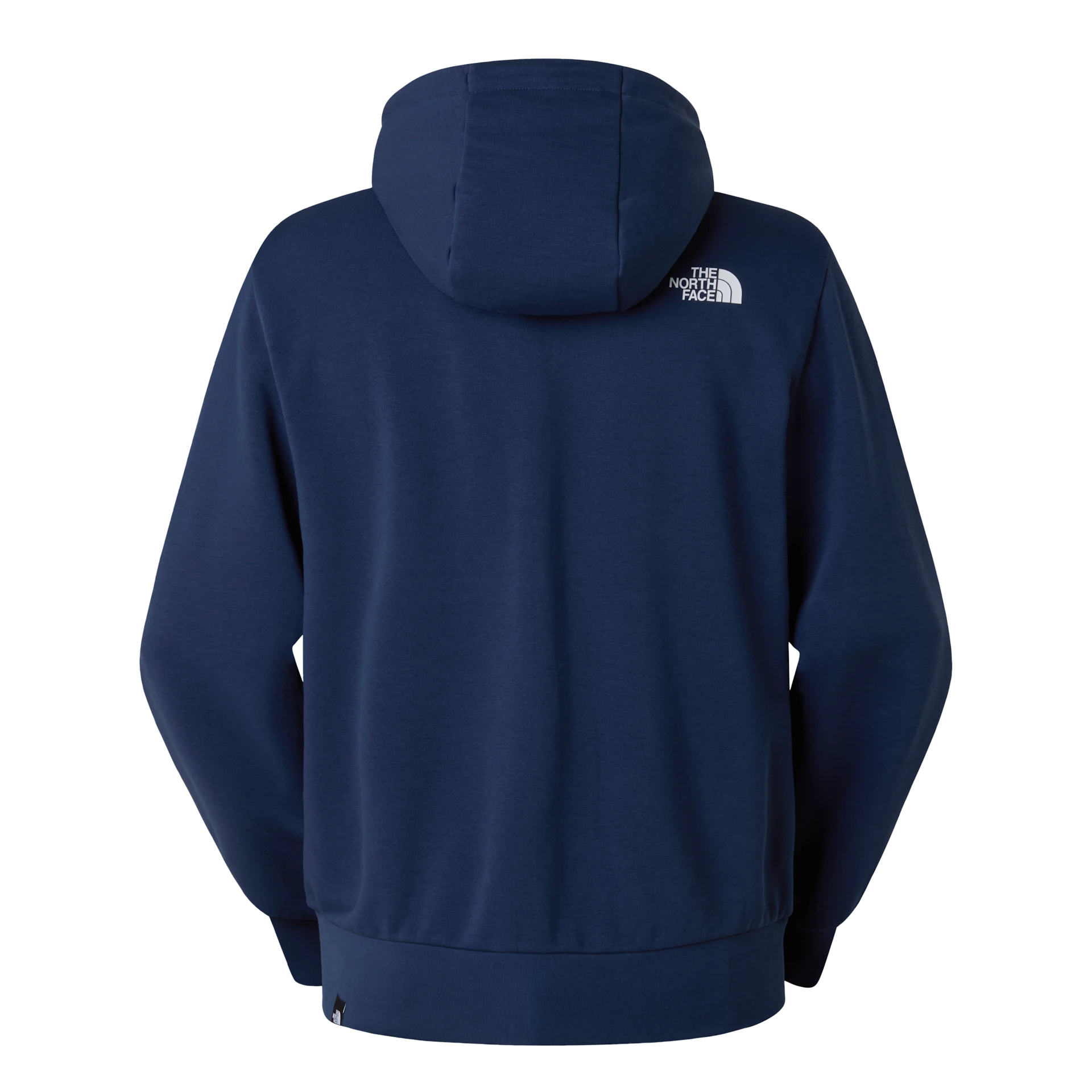 The North Face Felpa Full Zip con Cappuccio Half Dome Light Uomo in Misto Cotone Blu Navy