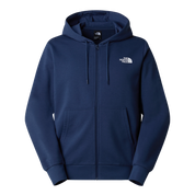The North Face Felpa Full Zip con Cappuccio Half Dome Light Uomo in Misto Cotone Blu Navy
