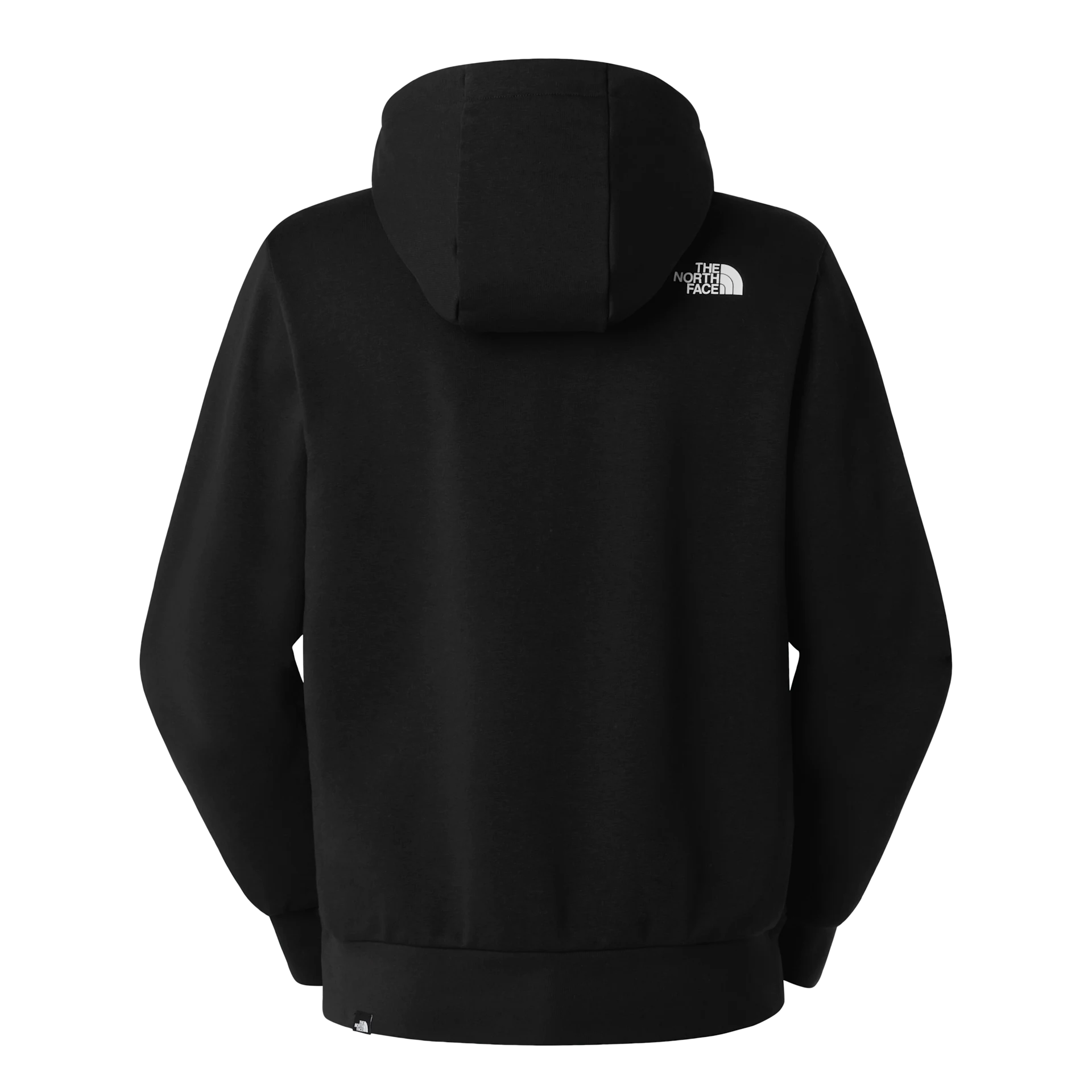 The North Face Felpa Full Zip con Cappuccio Half Dome Light Uomo in Misto Cotone Nero