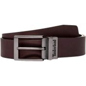 Timberland Cintura Reversibile Classic Rev Belt 38mm in Pelle Marrone Scuro Uomo