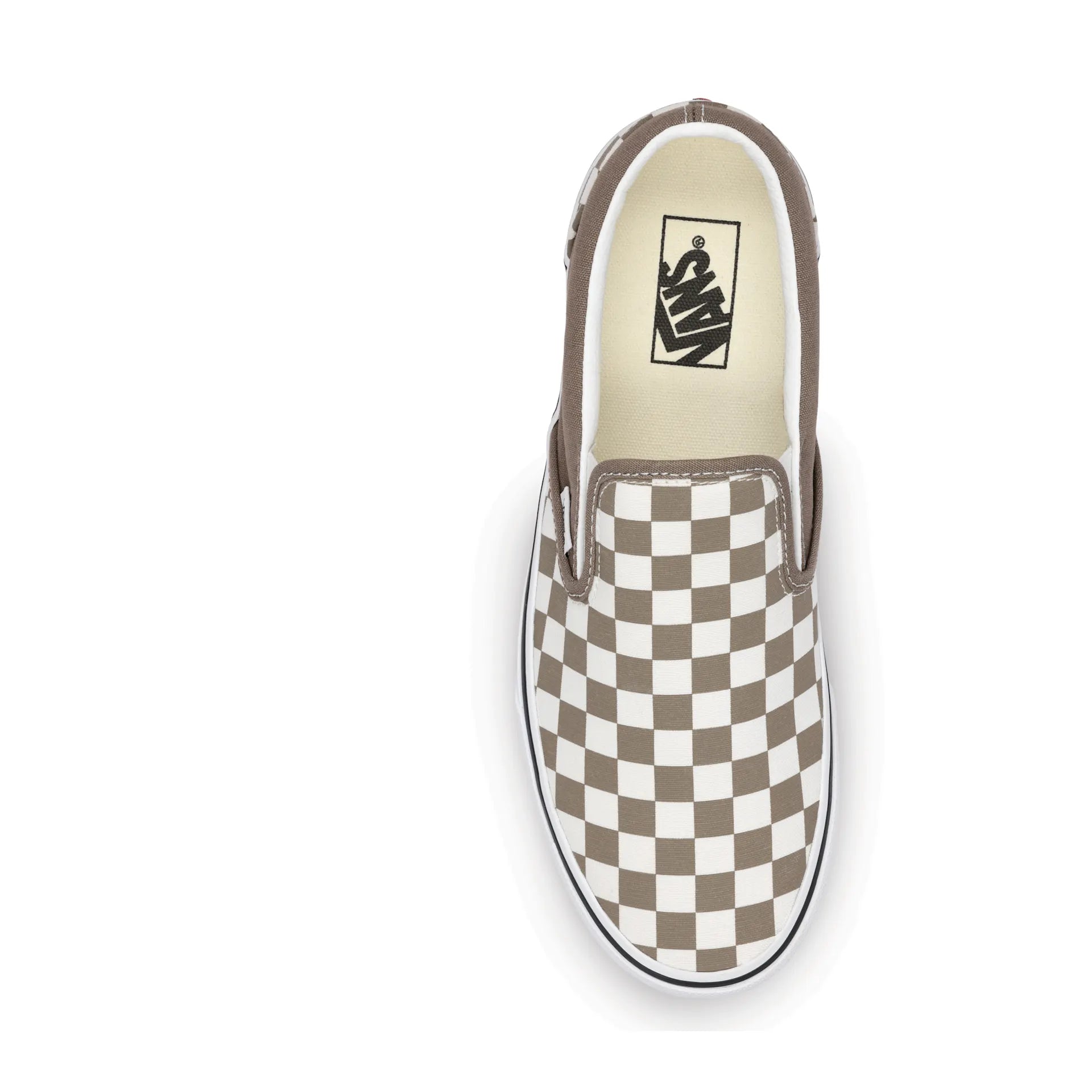 Vans Scarpe Basse Classic Slip-On in Tela Marrone Nocciola