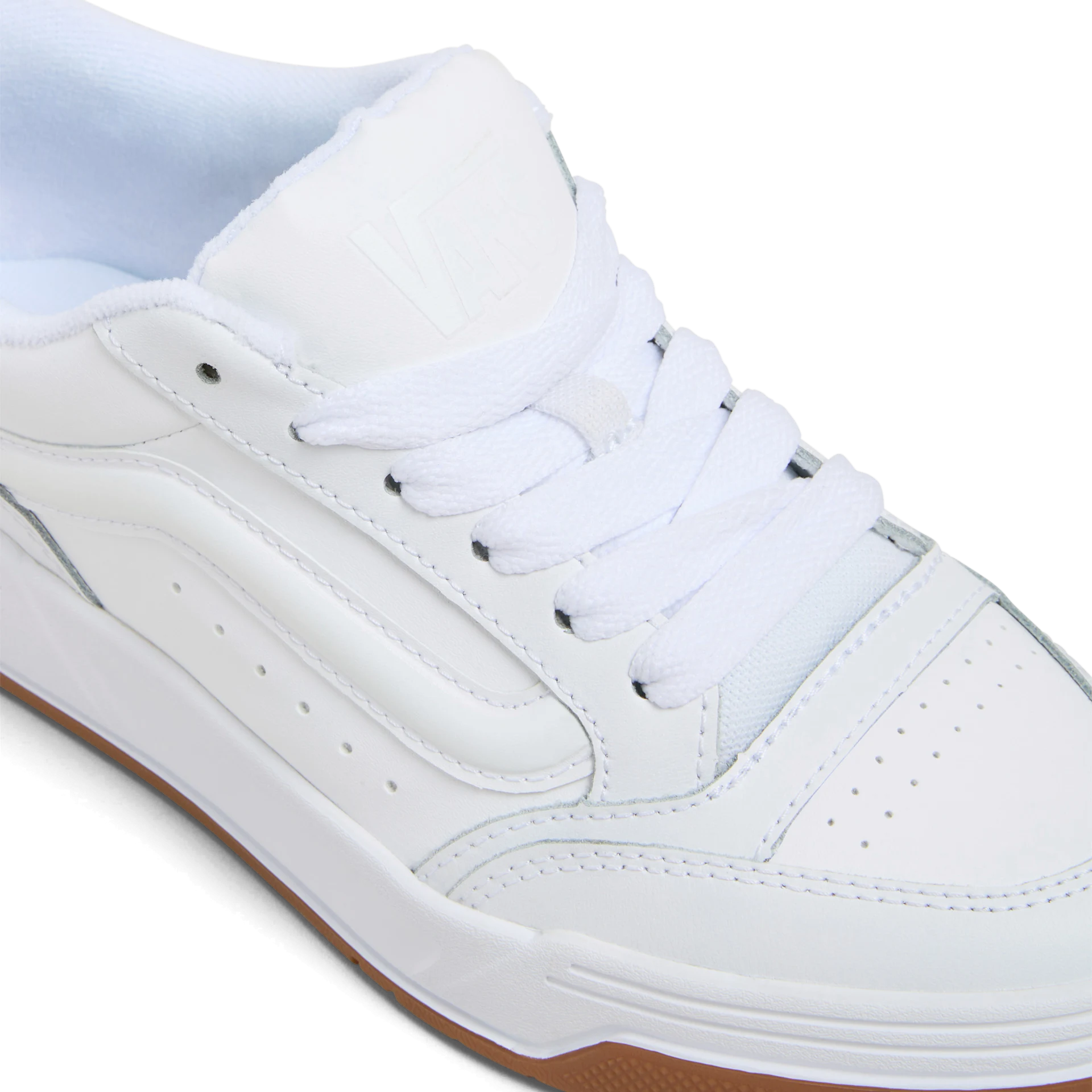 Vans Scarpe Donna Sneakers Hylane Tomaia In Ecopelle Bianco