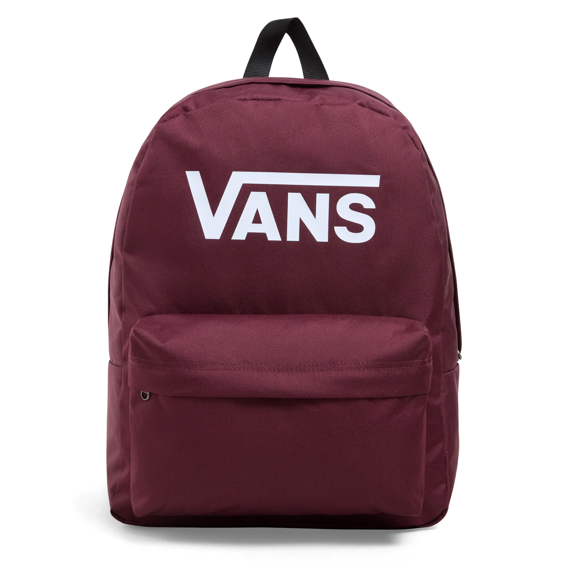 Vans Zaino Old Skool Casual 22 litri in Poliestere Bordeaux Logo Bianco Unisex