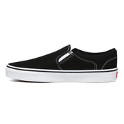 Vans Scarpe da Ginnastica Asher Uomo in Canvas Nero Bianco