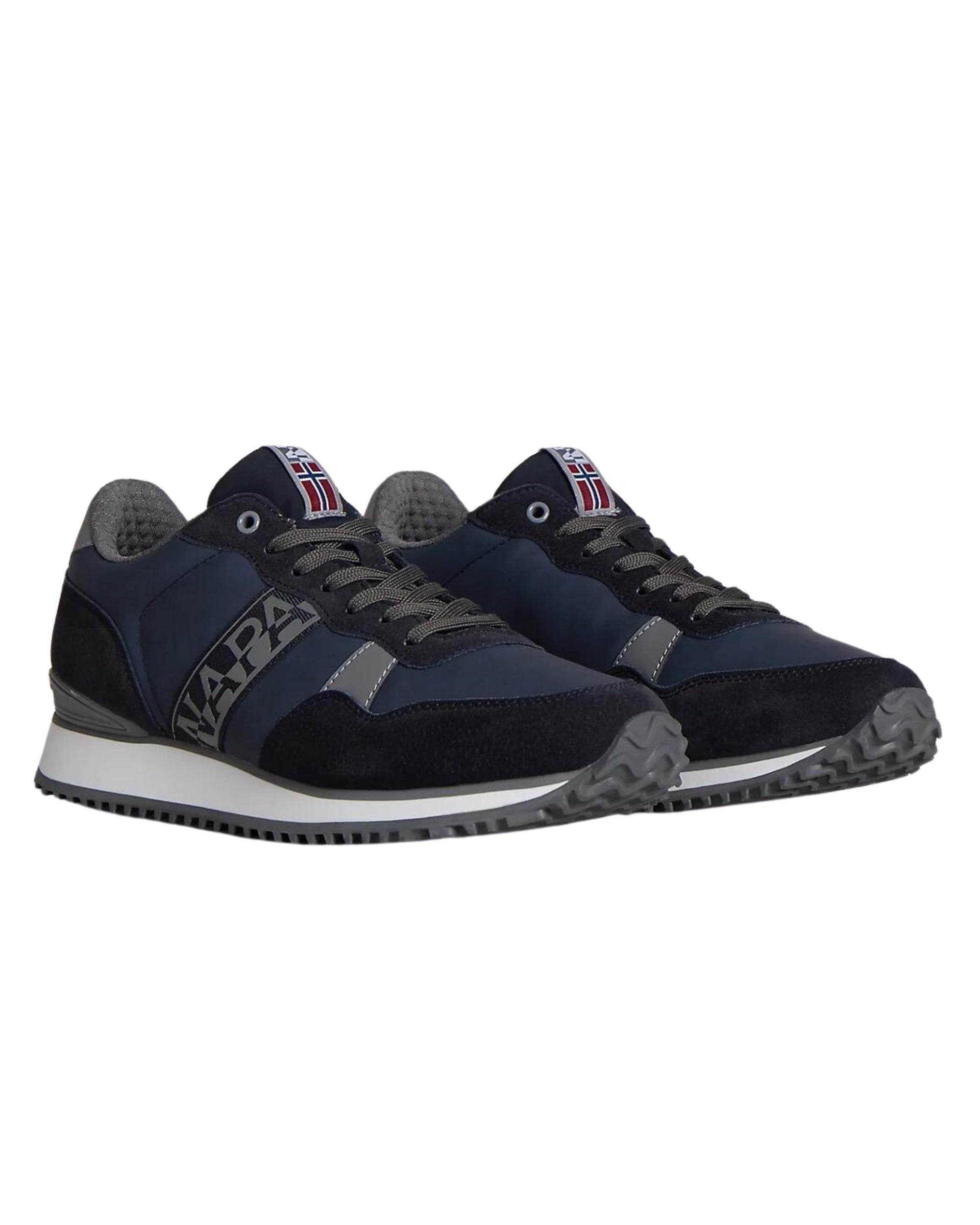 Napapijri Cosmos Sneakers in Blue Eco-leather