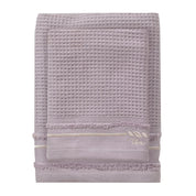 THUN Set 2 Asciugamani Country Bloom 40x60 + 60x100 cm Tinta Unita Lilla - B300330