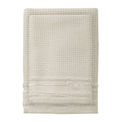 THUN Set 2 Asciugamani Country Bloom 40x60 + 60x100 cm Tinta Unita crema B300331