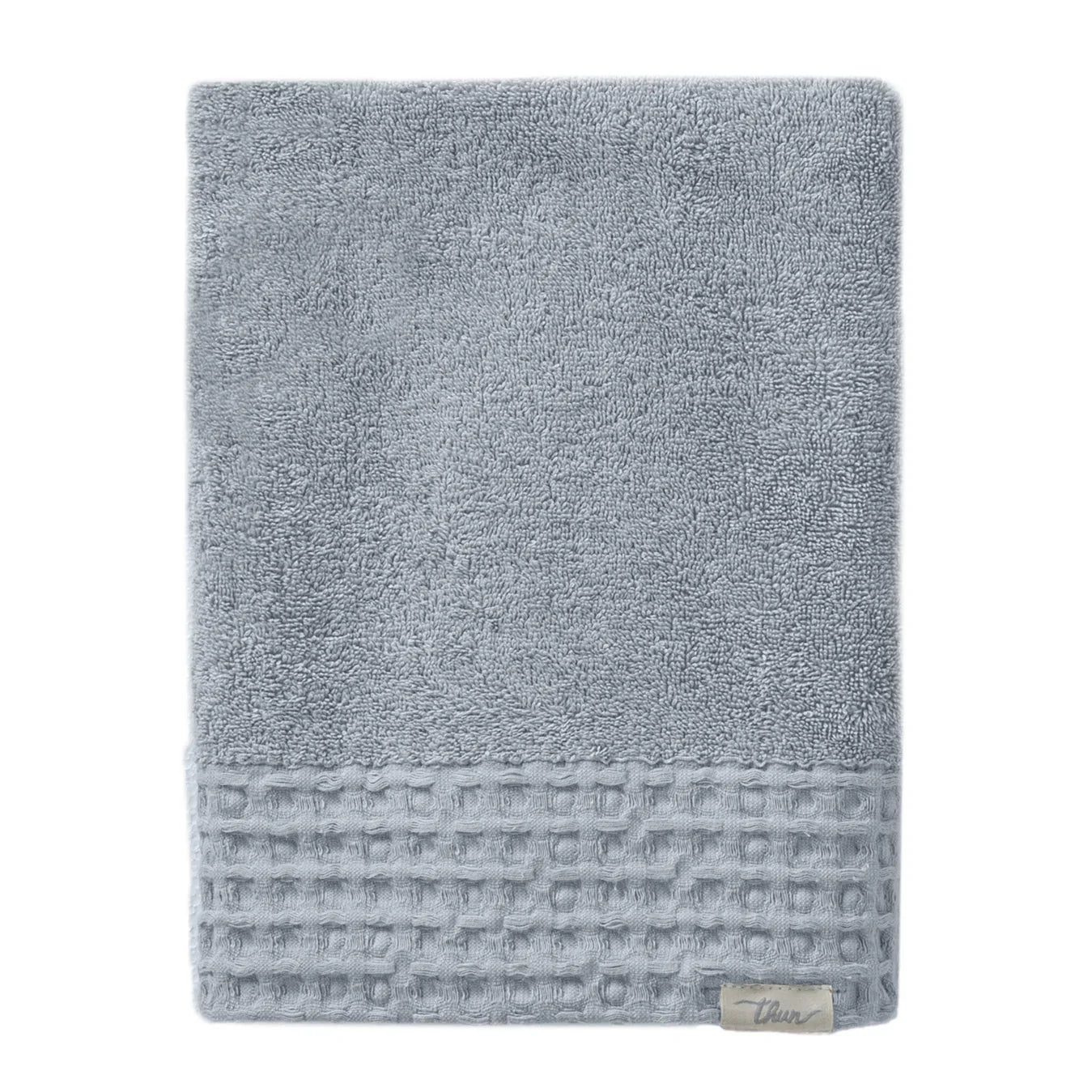 THUN Asciugamano Telo Doccia Iconic Elegance 90x140 cm Tinta Unita Blu B300336