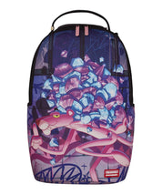 Sprayground Zaino Big Backpack Scuola City Viaggio Shark pink panther diamond