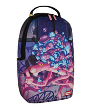 Sprayground Zaino Big Backpack Scuola City Viaggio Shark pink panther diamond