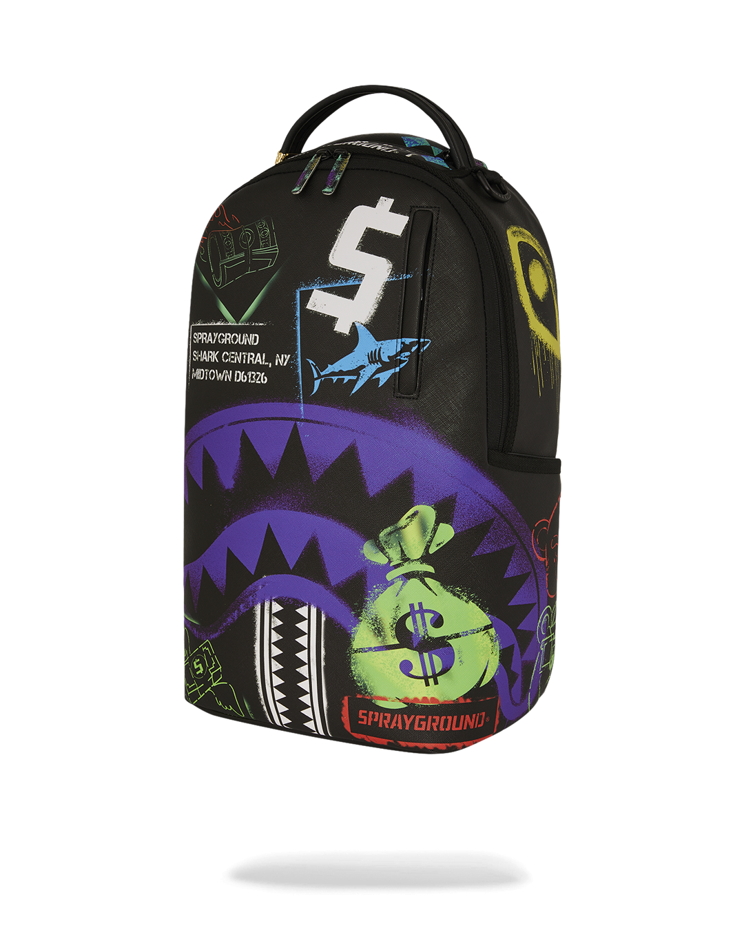 Sprayground Zaino Big Backpack Scuola City Viaggio Shark b7620