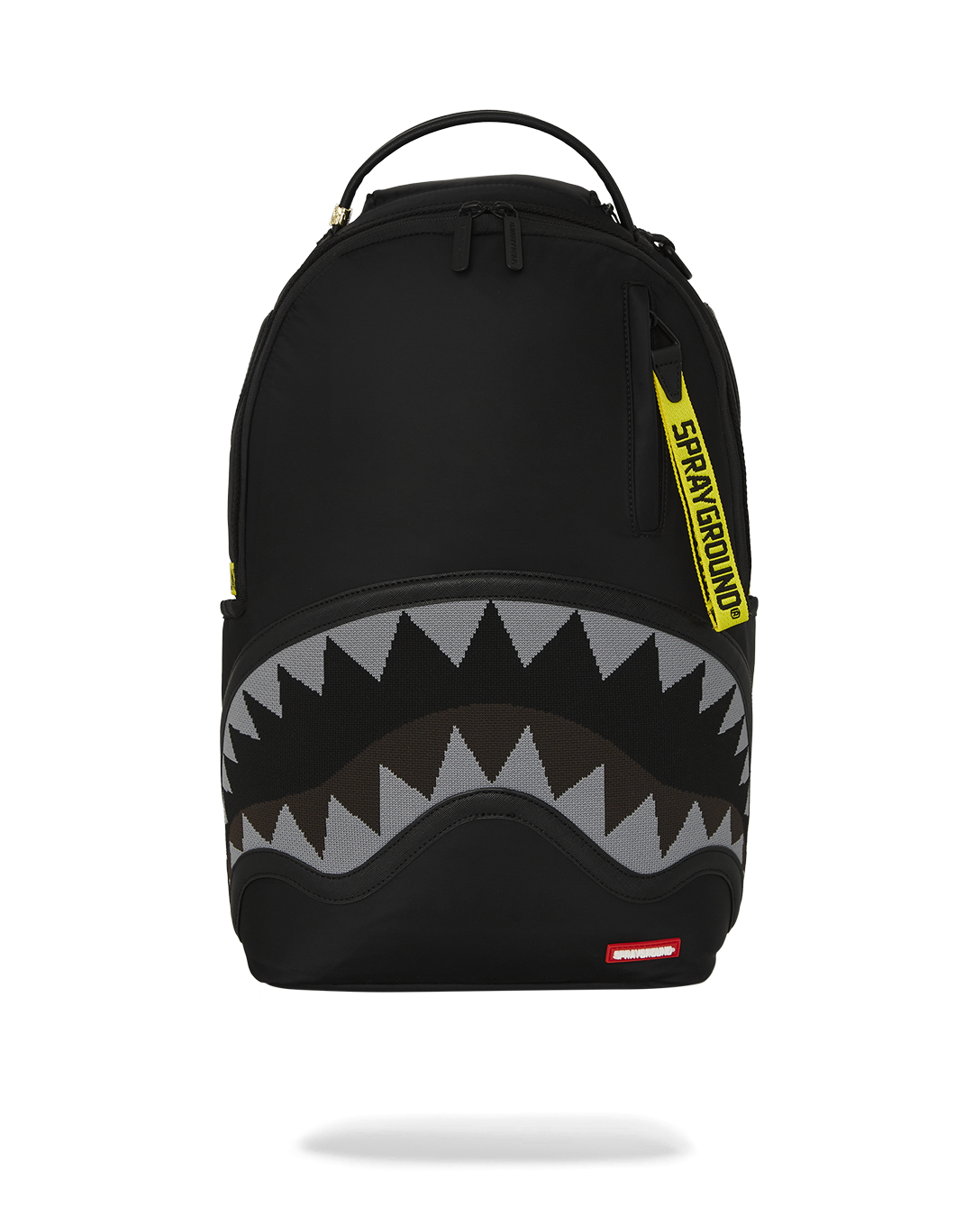Sprayground Zaino Big Backpack Scuola City Viaggio Shark yellow tape B7736