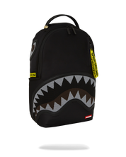 Sprayground Zaino Big Backpack Scuola City Viaggio Shark yellow tape B7736
