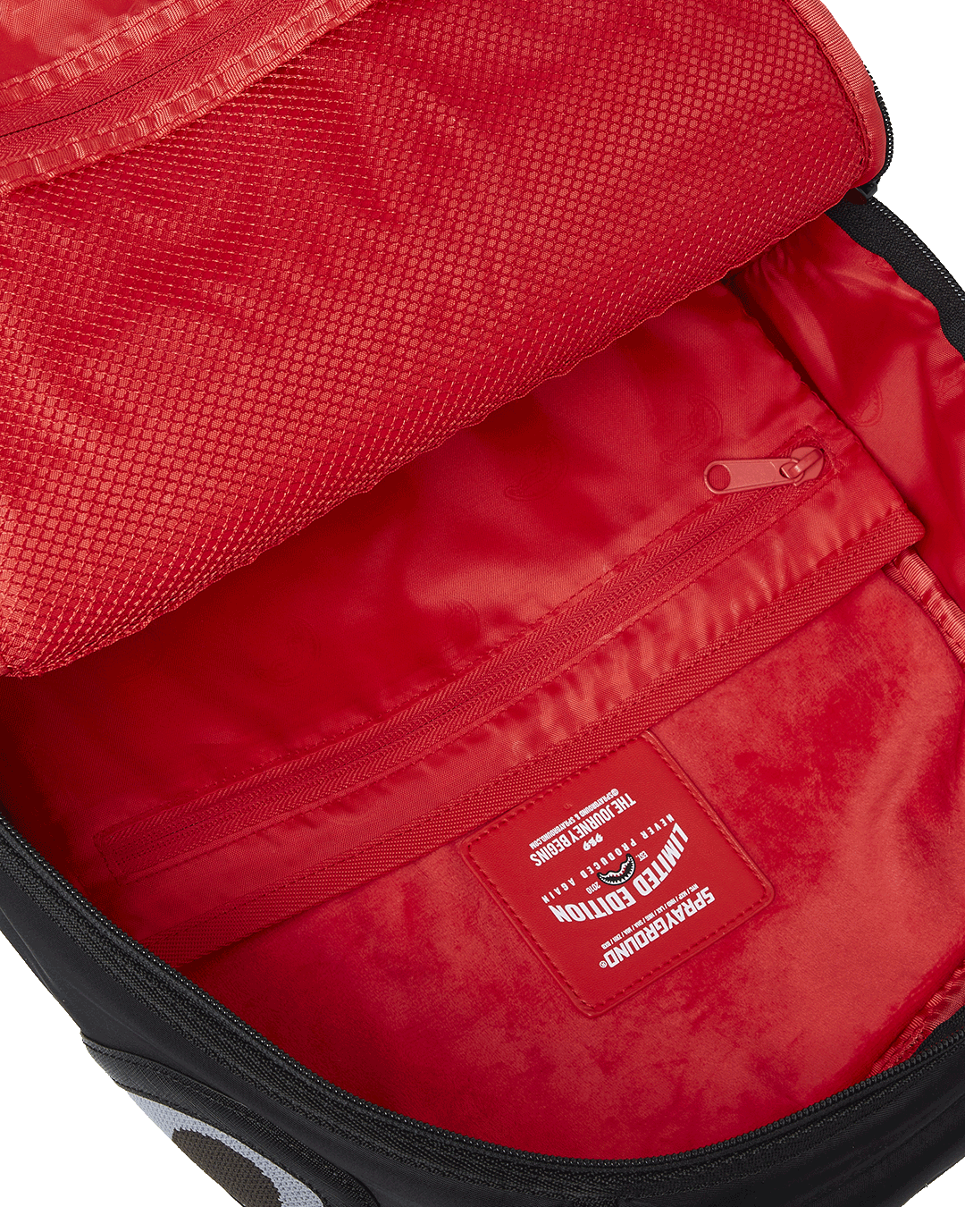 Sprayground Zaino Big Backpack Scuola City Viaggio Shark yellow tape B7736