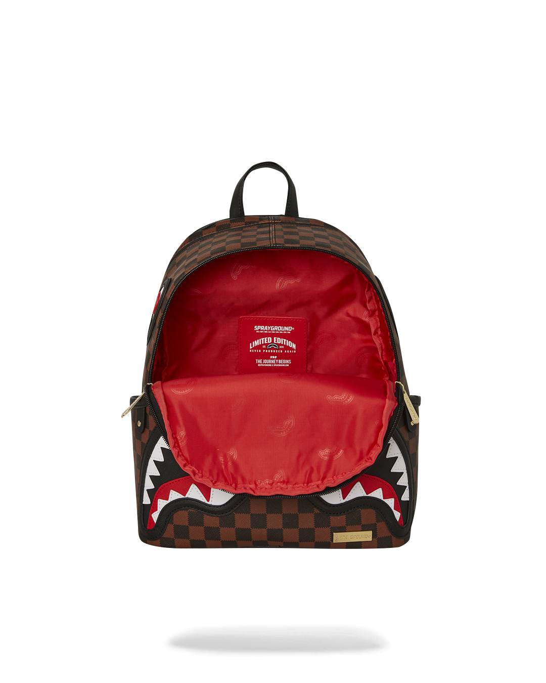 Sprayground Zaino Stampa Fantasia Squalo Bocca Uomo Savage Donna sawtooth shark b7833