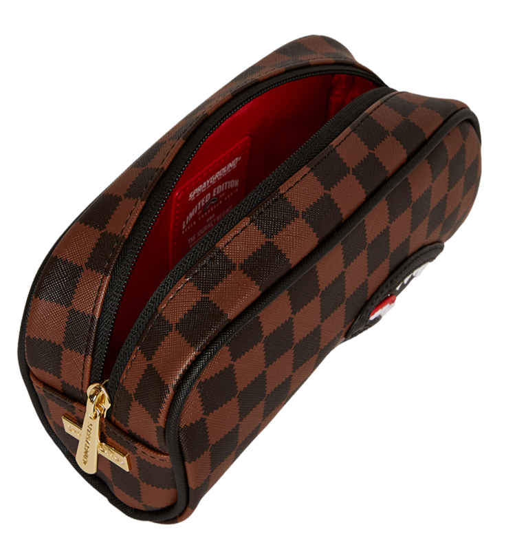 Sprayground necessaire beauty astuccio pochette pouch bag shark b7845