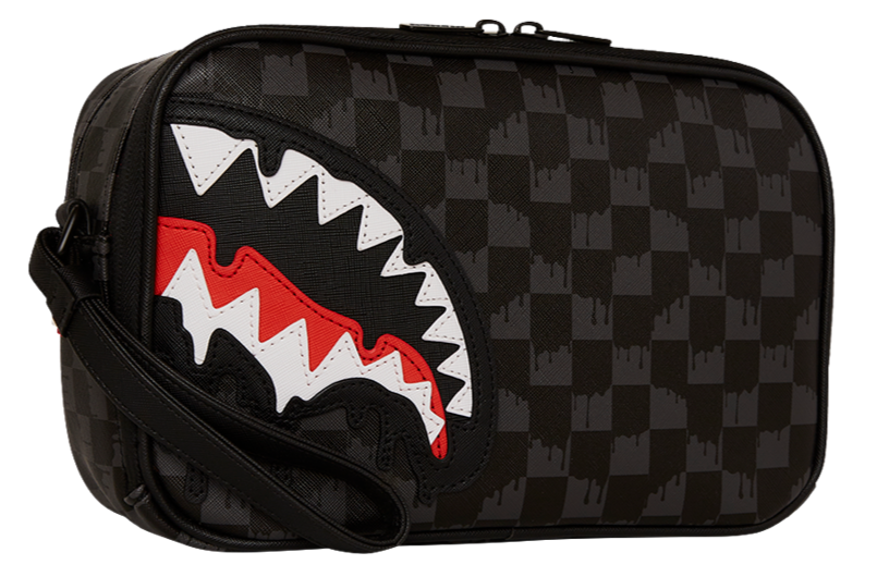 Sprayground Beauty Case Pochette Uomo Donna toiletry bag Shark b7968