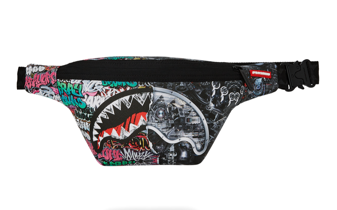 Sprayground marsupio CYBERSHARK Crossbody Uomo Donna B8050