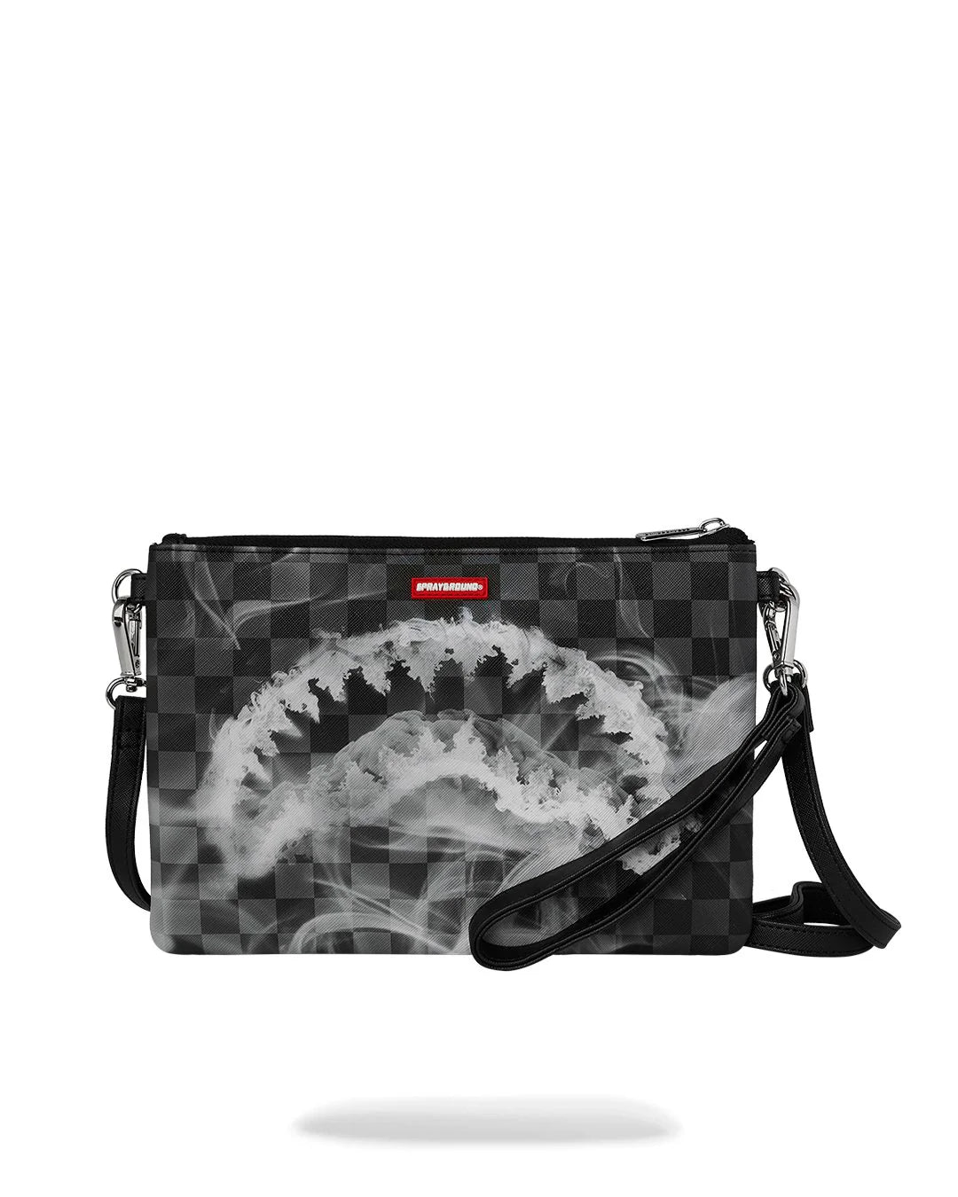Sprayground Borsa pochette Crossbody Bag clutch pochette polsiera smoke