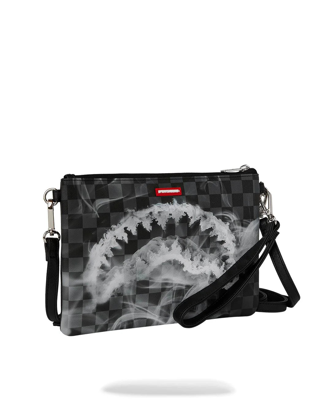 Sprayground Borsa pochette Crossbody Bag clutch pochette polsiera smoke