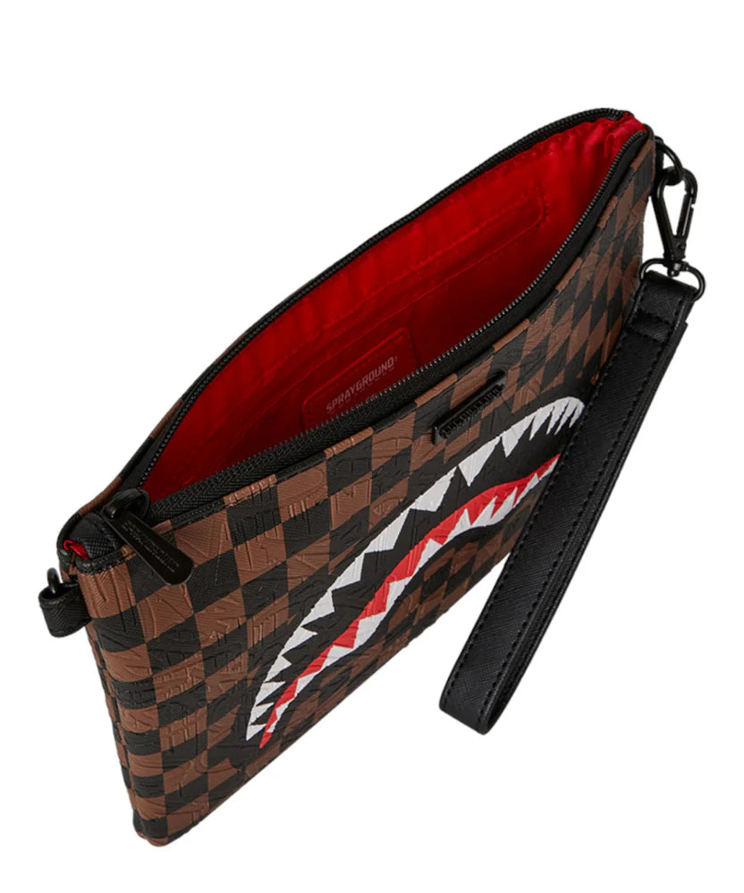 Sprayground Borsa pochette Crossbody Bag clutch pochette polsiera b8239
