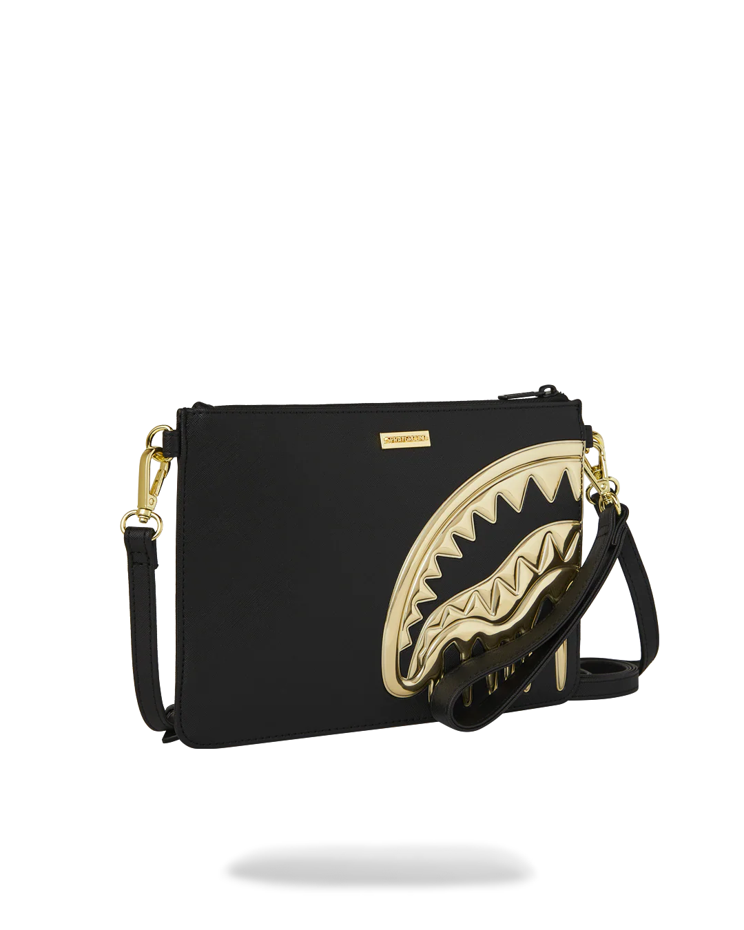 Sprayground Borsa pochette Crossbody Bag clutch pochette polsiera gold