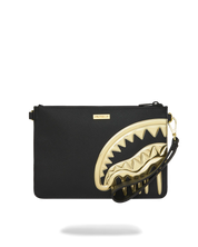 Sprayground Borsa pochette Crossbody Bag clutch pochette polsiera gold