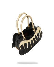 Sprayground Borsa bauletto a mano handbag black gold 16x30x11 cm