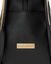 Sprayground Borsa bauletto a mano handbag black gold 16x30x11 cm