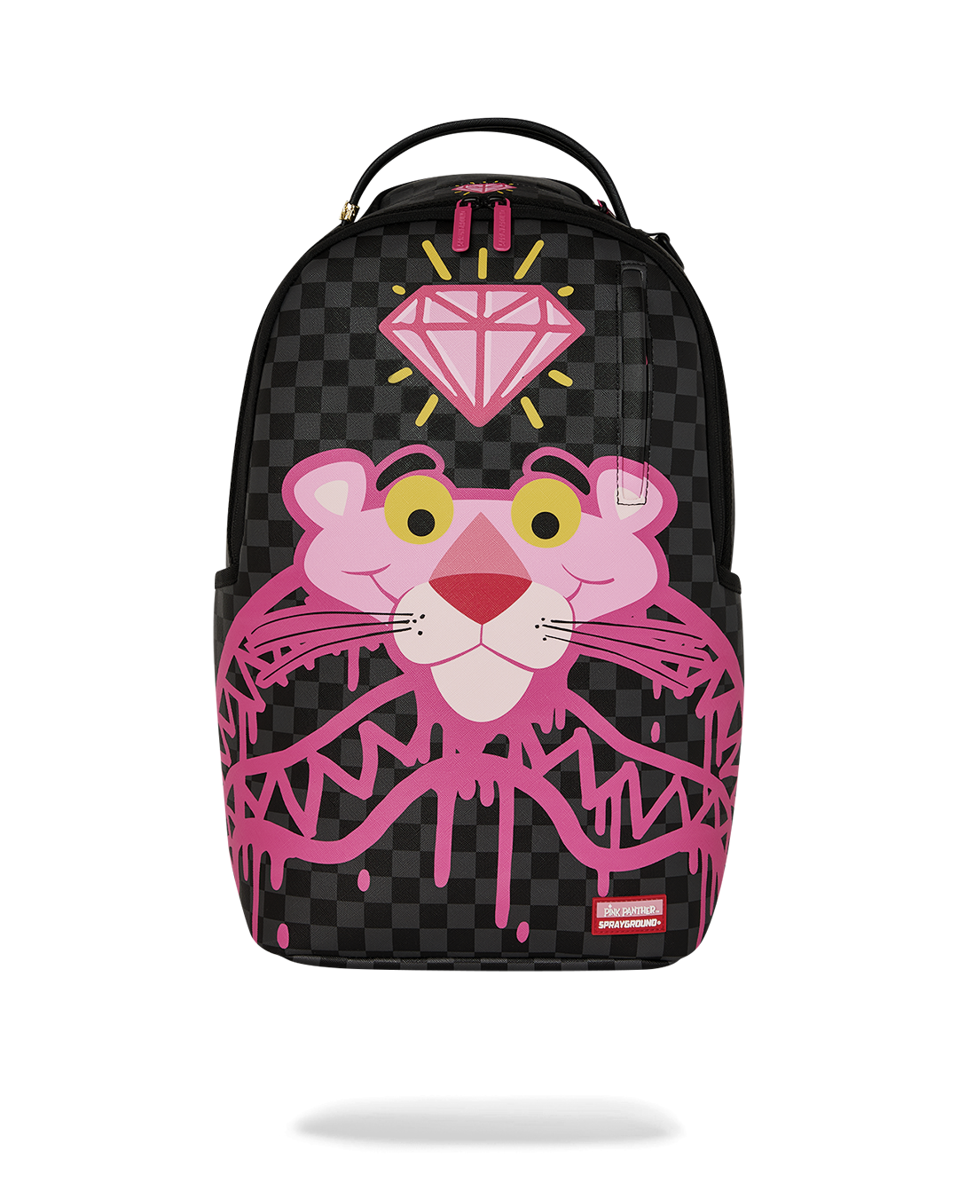 Sprayground Zaino Big Backpack Scuola City Viaggio pink panther Pantera Rosa B8790
