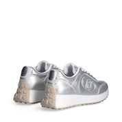 Liu Jo Scarpe Lolo 18 Sneakers ecopelle argento