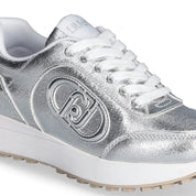 Liu Jo Scarpe Lolo 18 Sneakers ecopelle argento