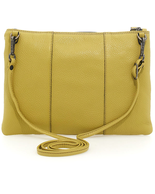 Gabs Beyonce M Leather Shoulder Bag Yellow-2