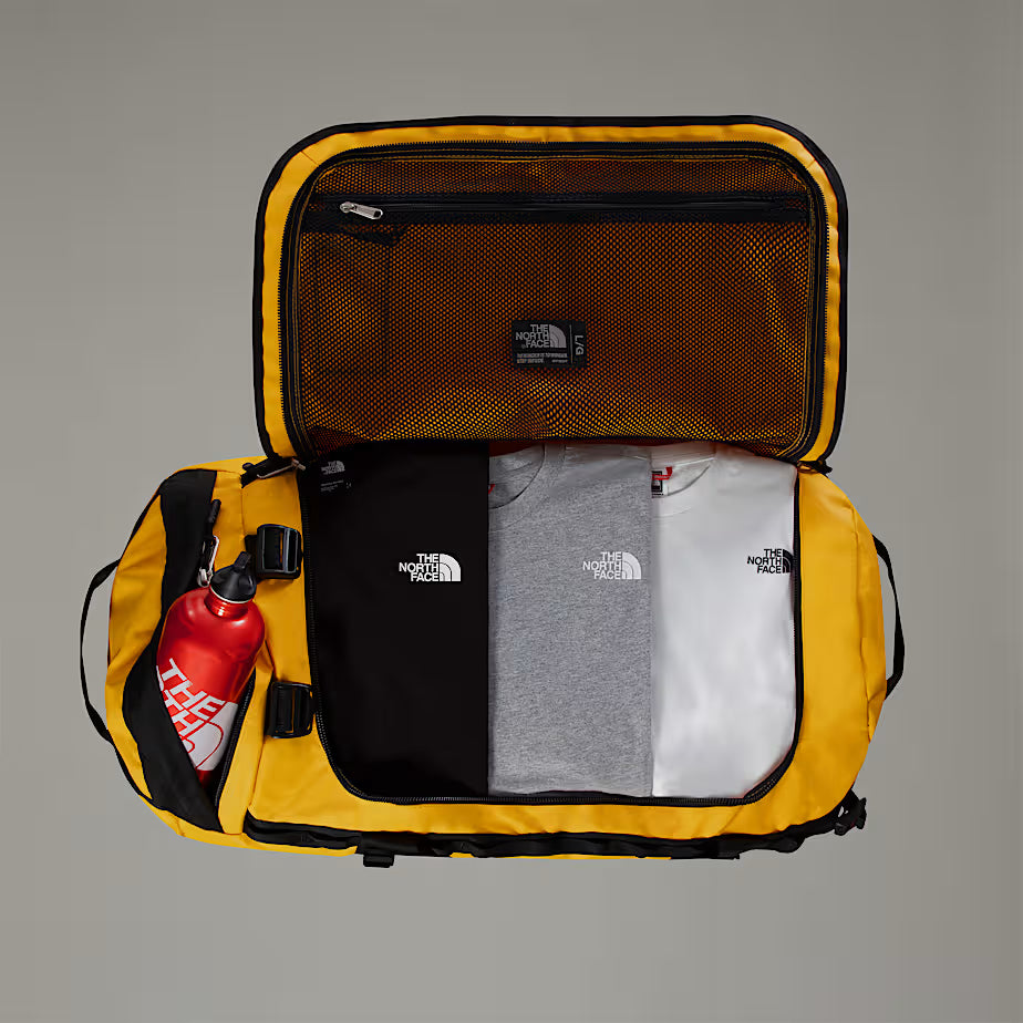 The North Face Borsone idrorepellente zaino Duffel Base Camp Voyager 95 litri L giallo
