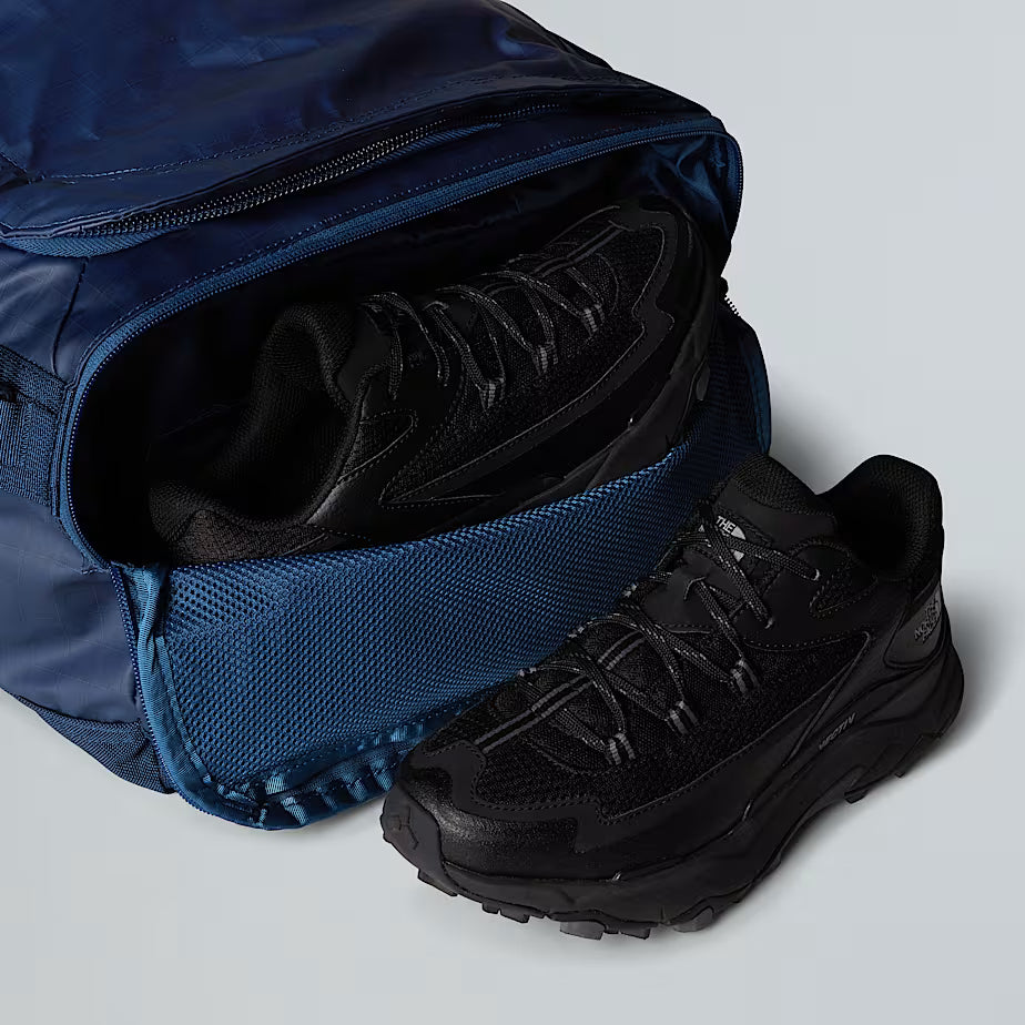 The North Face Borsone tela cerata zaino Duffel Base Camp Voyager 42 L Blu Navy